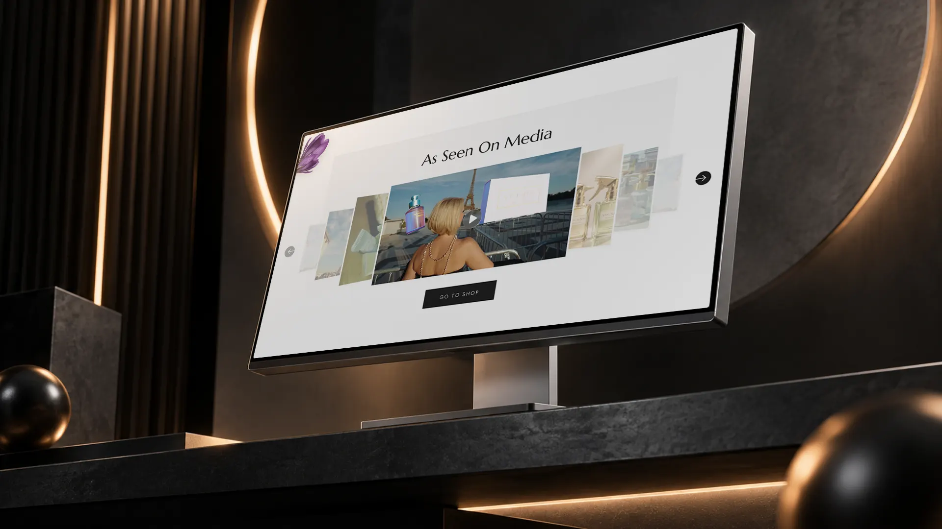 Skincare Showcase Left